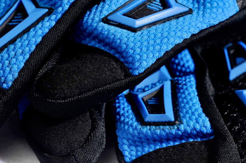 KRATOS - Blue Mountain Bike Gloves for Men & Women | MTB Gloves | Anti-Slip | Adjustable Wrist Strap | Breathable Material | Motorbike Full Finger Gloves | Different Variations Available - Kratoss.com