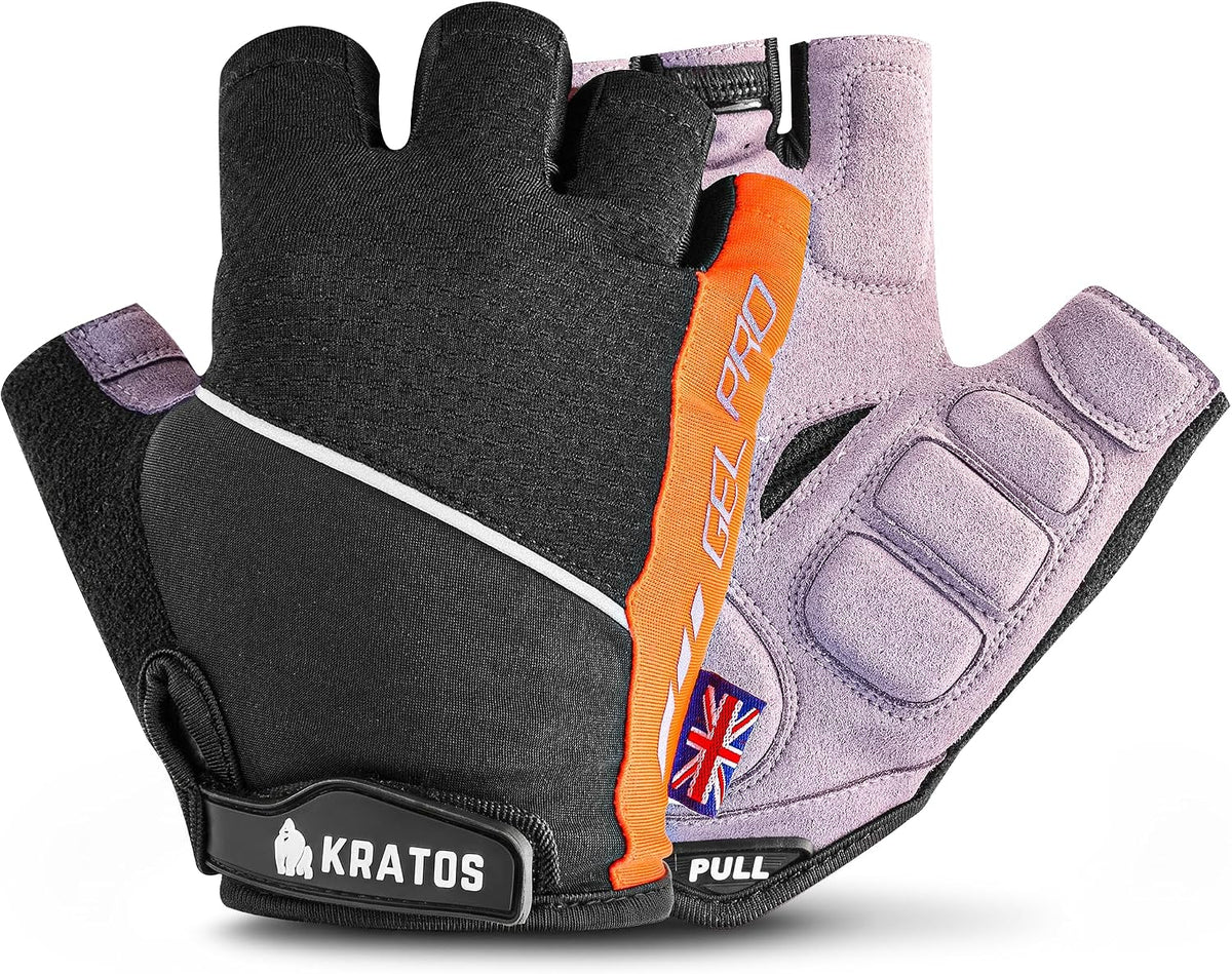 Kratos Cycling Gloves – Gel Padded MTB Gloves for Men & Women