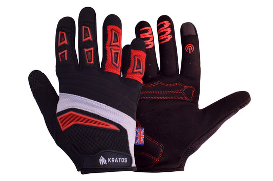 Kratos Guanti Ciclismo guanti mezzi Gel imbottito antiscivolo traspirante Road Racing ciclo BMX mountain bike MTB e bicicletta località per i bambini Uomo Donna Kratos Guanti Ciclismo guanti mezzi Gel imbottito antiscivolo traspirante Road Racing ciclo BMX mountain bike MTB e bicicletta località per i bambini Uomo Donna