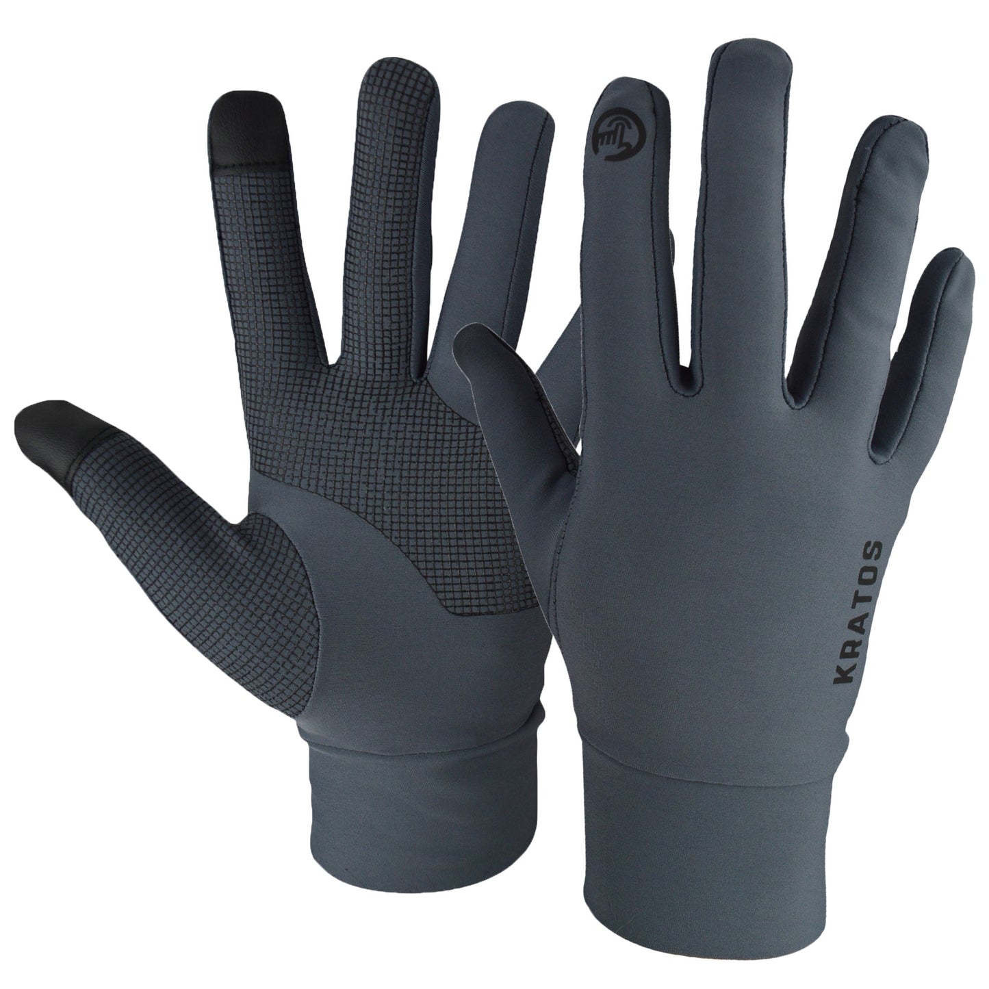 Grey Running Gloves - Unmatched Performance and Comfort