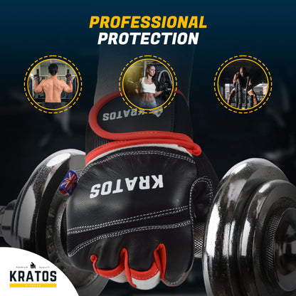 Weight Lifting Gloves Real Leather Workout Gym Gloves Fitness Gloves Training gloves Leather