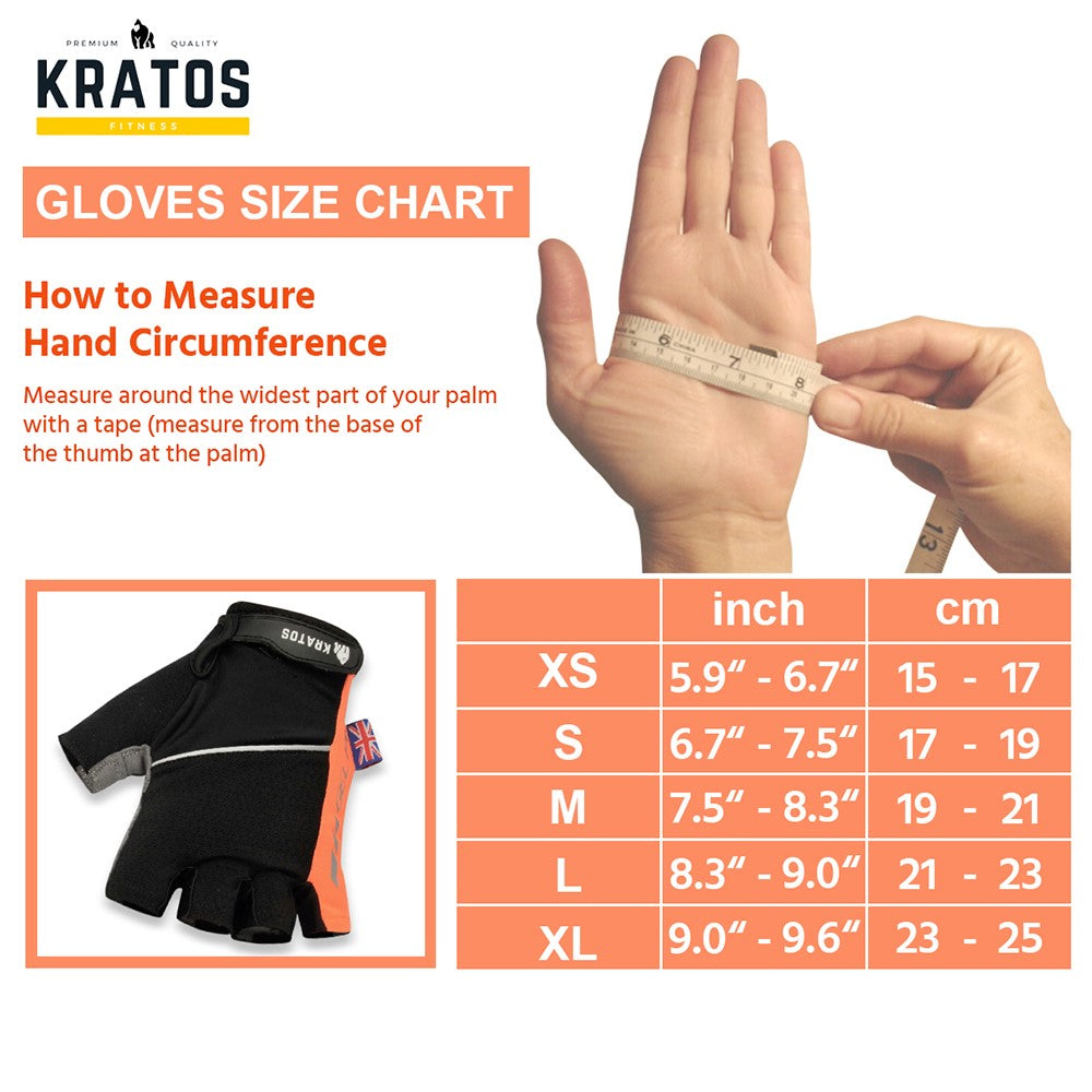 Blue Half Finger Cycling Gloves Suitable for Women - Kratos Sport.com