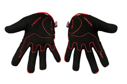 KRATOS Red Full Finger Gloves For Women & Men | Anti-Slip | Breathable | Touchscreen - Kratoss.com