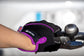 KRATOS - Purple Cycling Half Finger Gloves For Women & Men | Anti-Slip & Waterproof | Breathable Material | Half Finger Bicycle Riding Gloves | Adjustable Wrist Strap | Different Variations Available - Kratoss.com