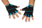 KRATOS - Blue Half Finger Workout / Cycling Gloves For Women & Men | Anti-Slip & Waterproof | Breathable Material | Half Finger Bicycle Riding Gloves | Adjustable Wrist Strap | Different Variations Available - Kratoss.com