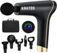 Kratos Hand Held Massage gun - gold and black - Kratoss.com