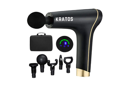 KRATOS - Gold & Black Hand Held Massage gun - Kratos Sport.com
